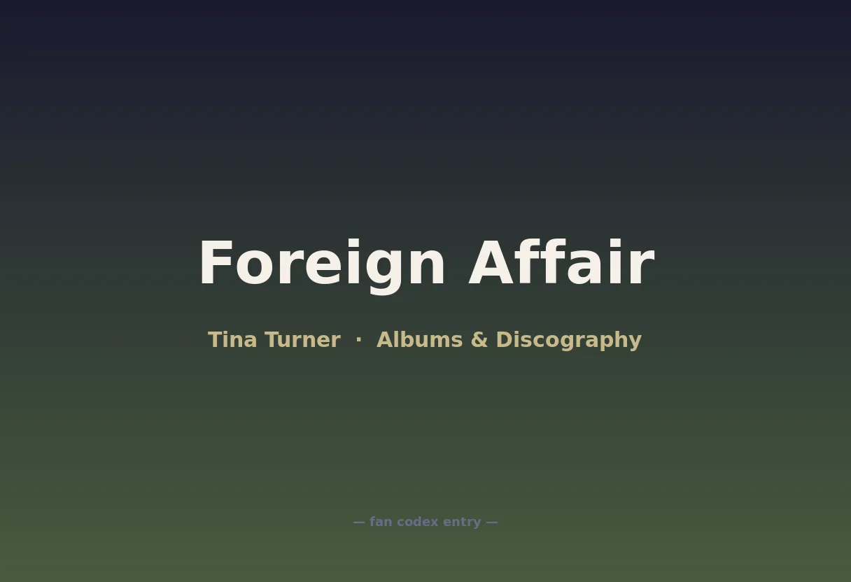 Foreign Affair
