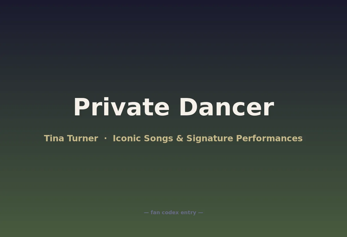 Private Dancer