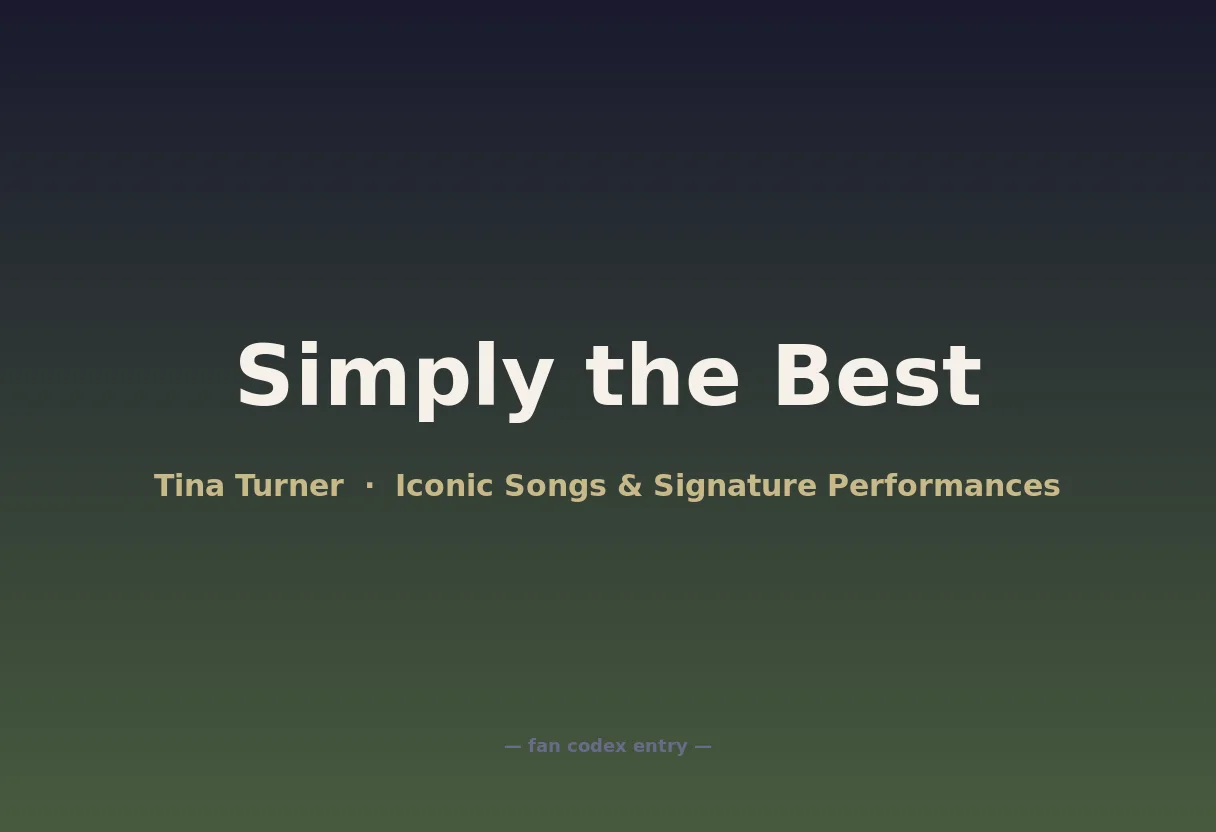 Simply the Best