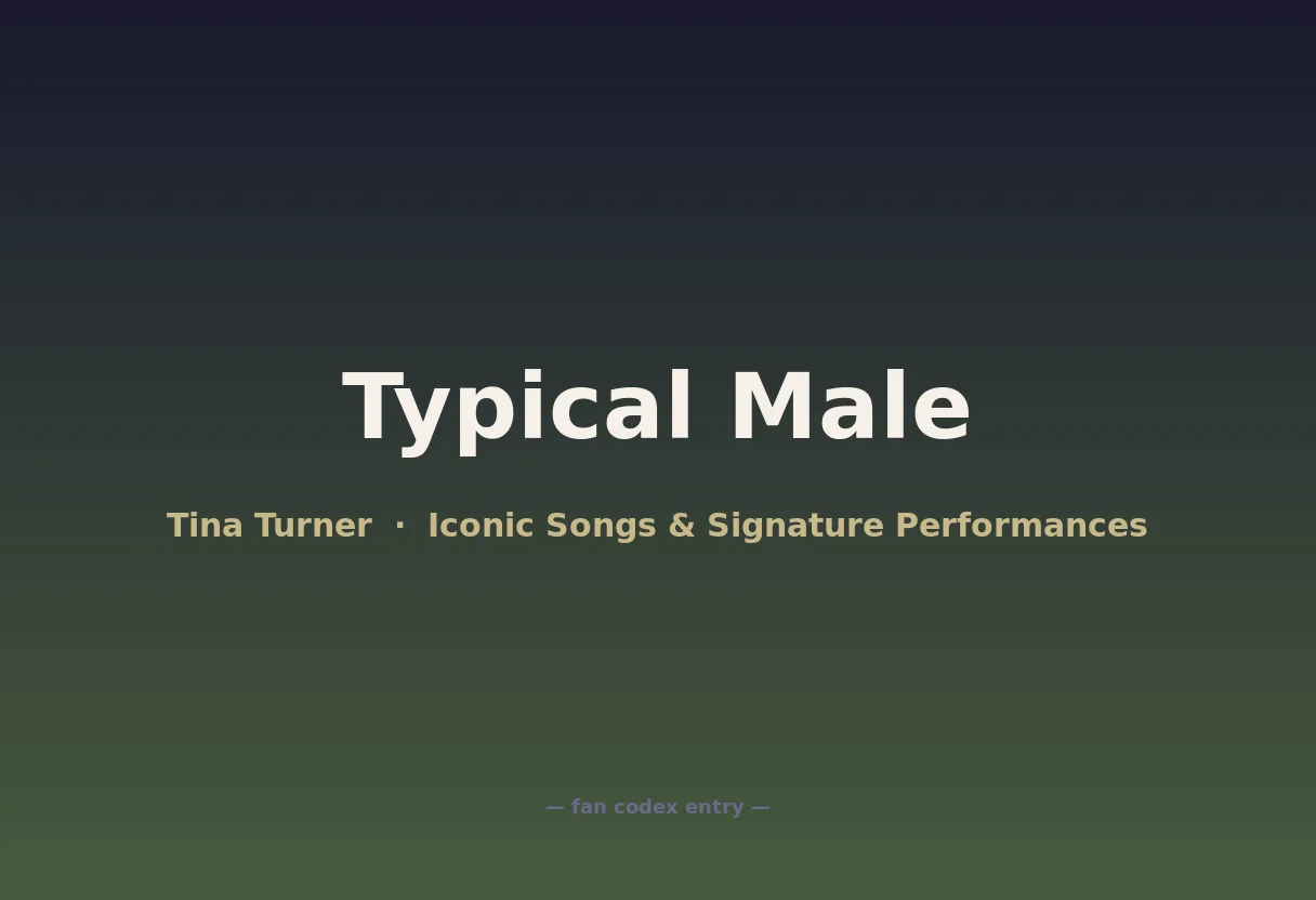 Typical Male